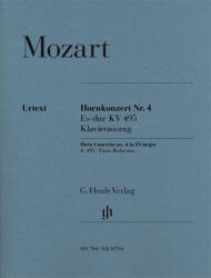 HORNKONZERT NR. 4 ES-DUR KV 495 KLAVIERAUSZUG URTEXT (ISBN: 9786390236632)