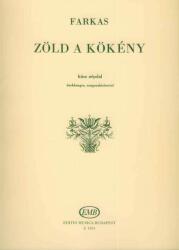 ZÖLD A KÖKÉNY, HÚSZ NÉPDAL ÉNEK-ZONGORA (ISBN: 9786530253802)