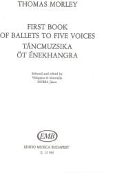 TÁNCMUZSIKA ÖT ÉNEKHANGRA (ISBN: 9786400240246)