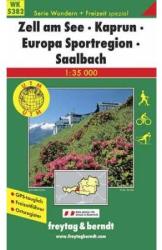 WK 5382 Zell am See-Kaprun-Europa Sportregion turista térkép Freytag 1: 35 000 (ISBN: 9781123891584)