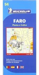 94. Faro térkép Michelin 1: 6 000 (ISBN: 9782067140813)
