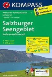 17. Salzburger Seengebiet, Kobernaußerwald turista térkép Kompass (ISBN: 9783990440247)