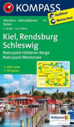 714. Kiel, Rendsburg, Eckernförde turista térkép Kompass (ISBN: 9783850269957)