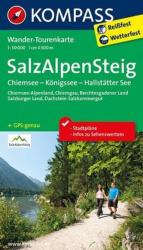 2507. SalzAlpenSteig turista térkép wandertourenkarten (ISBN: 9783850269711)