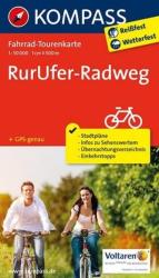 7056. RurUferRadweg kerékpáros térkép 1: 50 000 Fahrradtourenkarte (ISBN: 9783850269780)
