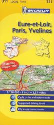 Eure-et-Loir / Paris / Yvelines térkép 0311. 1/150, 000 (ISBN: 9782067133655)