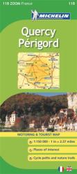118. Périgord Quercy autós és turista térkép Michelin 1: 150 000 (ISBN: 9782067157156)