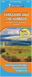 604. Yorkshire térkép Michelin 1: 400 000 (ISBN: 9782067143401)