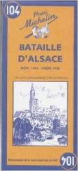 Battle of Alsace térkép 0264 (ISBN: 9782067002647)
