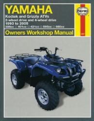 Yamaha Kodiak & Grizzly Atvs: 2-Wheel Drive and 4-Wheel Drive 1993 to 2005 (ISBN: 9781563925672)