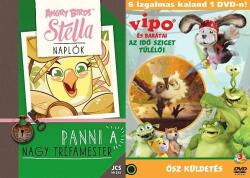 Angry Birds Sztella Naplók 2. - Panni, a nagy tréfamester + Ajándék VIPO és barátai-Az Idő Sziget túlélői 3. -as DVD - ősz küldetés (ISBN: 9786155507564)