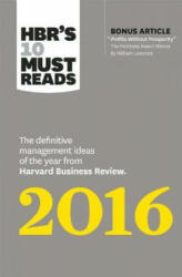 HBR's 10 Must Reads 2016 - Harvard Business Review (2015)