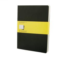 Moleskine Squared Cahier Xl - Black Cover (3 Set) - Moleskine (ISBN: 9788883705021)