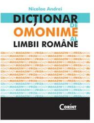 Dicţionar de omonime al limbii române (2009)
