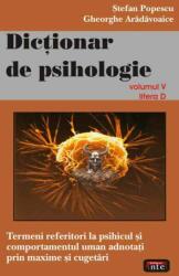 Dictionar de psihologie vol. 5 - Stefan Popescu (2008)