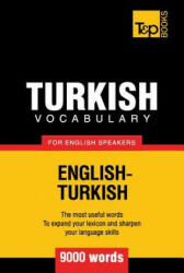 Turkish vocabulary for English speakers - 9000 words - Andrey Taranov (ISBN: 9781780712925)