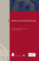 Family Law and Culture in Europe - Katharina Boele-Woelki (ISBN: 9781780681597)