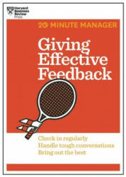 Giving Effective Feedback (ISBN: 9781625275424)