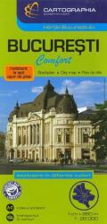 Bukarest Laminált térkép 1: 26 000 (2010)