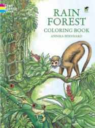 Rain Forest Coloring Book - Annika Bernhard (ISBN: 9780486401126)