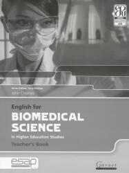 John Crimes: English for Biomedical Science in Higher Educational Studies Teacher's Book (ISBN: 9781907575358)