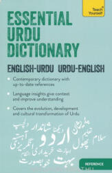 Essential Urdu Dictionary - Timsal Masud (ISBN: 9781444795523)