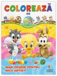 Coloreaza cu Baby Looney Tunes. Mari desene pentru micii artisti (ISBN: 9789731286631)