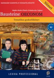 Bausteine OECONOM - Tematikus gyakorlókönyv letölthető hanganyaggal és szószedettel (ISBN: 9786155200410)