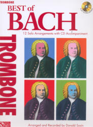 Johann Sebastian Bach: Johann Sebastian Bach: Best of - harsonára, CD melléklettel (ISBN: 9781603781411)
