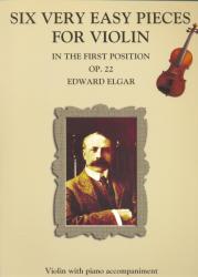 Edward Elgar: Six very easy pieces for Violin and Piano (ISBN: 9780711994294)