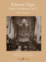 Edward Elgar: Vesper Voluntaries op. 14 for Organ (ISBN: 9780571508624)