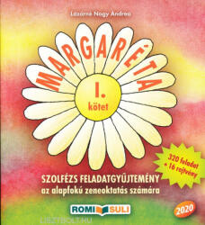 Lázárné Nagy Andrea: Margaréta - szolfézs feladatgyűjtemény 1 (ISBN: 9780801650987)