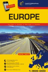 Európa atlasz 1: 800 000 2016/2017 (2016)