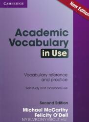 Academic Vocabulary in Use - Michael McCarthy (ISBN: 9781107591660)