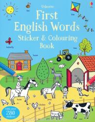 First English Words Sticker and Colouring Book - Kirsteen Robson (ISBN: 9781409582816)