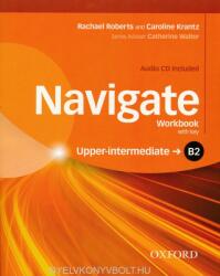 Navigate: B2 Upper-intermediate: Workbook with CD (with key) - Rachael Roberts, Caroline Krantz (ISBN: 9780194566797)