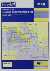 Imray Chart M40 - Ligurian and Tyrrhenian Sea (ISBN: 9781846236167)