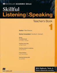 Pete Sharma: Skillful Listening & Speaking Teacher's Book 1 with Digibook access (ISBN: 9780230429802)