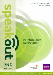 Speakout Pre-Intermediate 2nd Edition Teachers Guide with Resource & Assessment Disc Pack - Jenny Parsons (ISBN: 9781292120164)