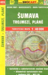 SC 435. Sumava térkép, Trojmezi turista térkép Shocart 1: SC 40 000 2017 (ISBN: 9788072247134)