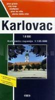 Karlovac térkép Forum 1: 8000 (ISBN: 9789532913576)