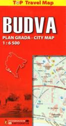 Budva térkép, Kotori öböl térkép Intersistem 1: 6 500 (ISBN: 9788677222567)