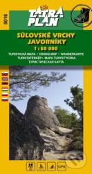 5016. Súľovské vrchy, Javorníky turista térkép Tatraplan 1: 50 000 (ISBN: 9788089134342)