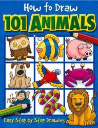 How to Draw 101 Animals - Dan Green (ISBN: 9781842297407)