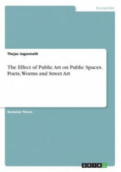 Effect of Public Art on Public Spaces. Poets, Worms and Street Art - Thejas Jagannath (ISBN: 9783668073173)