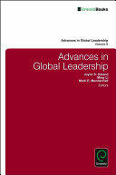 Advances in Global Leadership (ISBN: 9781786351388)