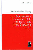 Sustainability Disclosure: State of the Art and New Directions (ISBN: 9781785603419)