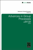 Advances in Group Processes (ISBN: 9781785600777)