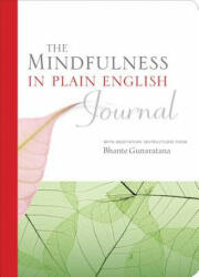 Mindfulness in Plain English Journal - Henepola Gunaratana (ISBN: 9781614293965)