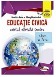 Educatie civica. Caietul elevului pentru clasa a 4-a - Dumitra Radu (2016)